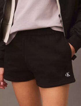 Fleece-shorts med arkivlogotyp Fleece-shorts med arkivlogotyp