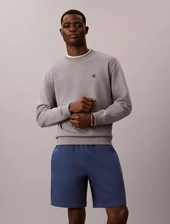 Fleece-shorts med arkivlogotyp Fleece-shorts med arkivlogotyp