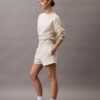 Fleece-shorts med arkivlogotyp