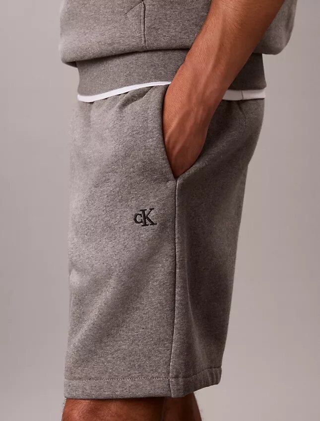 Fleece-shorts med arkivlogotyp Fleece-shorts med arkivlogotyp