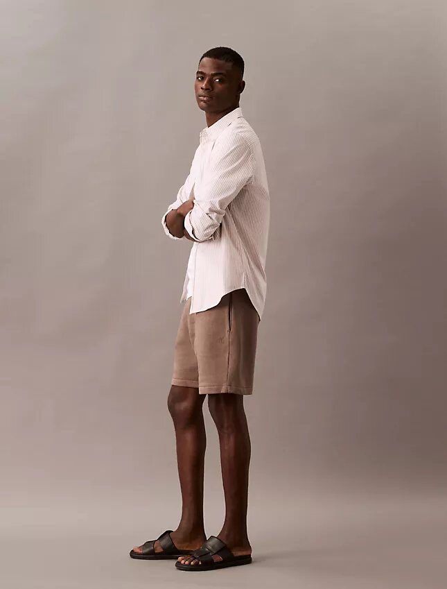 Fleece-shorts med arkivlogotyp Fleece-shorts med arkivlogotyp