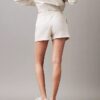 Fleece-shorts med arkivlogotyp