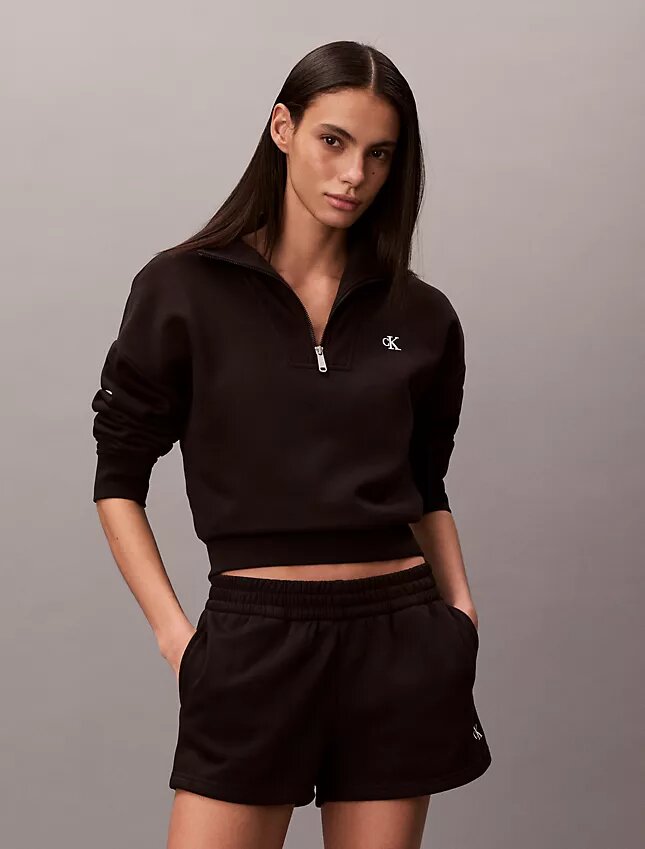 Fleece-shorts med arkivlogotyp Fleece-shorts med arkivlogotyp