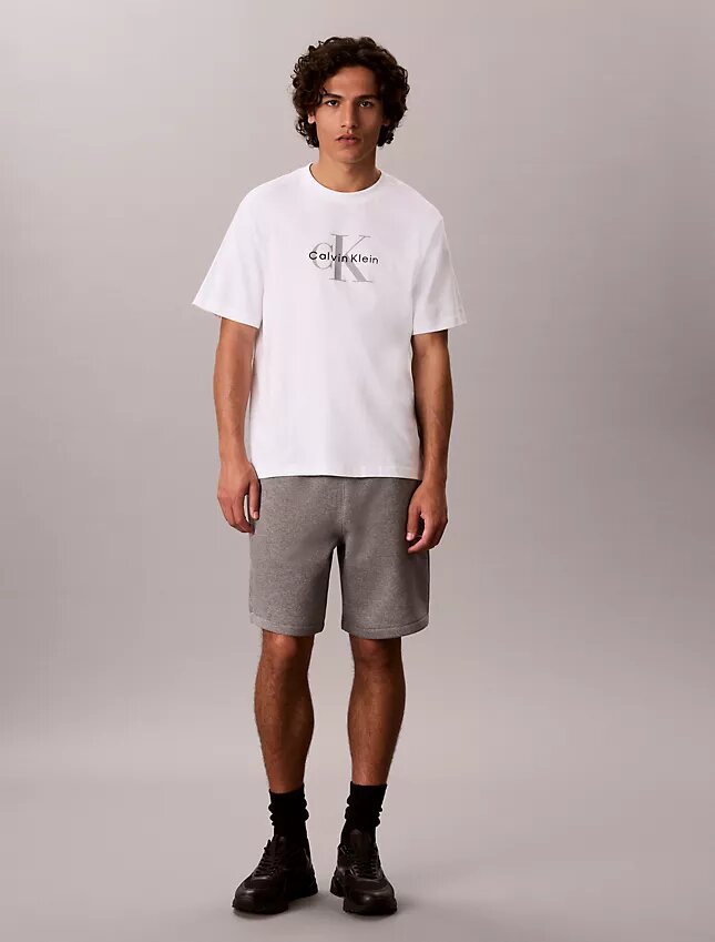 Fleece-shorts med arkivlogotyp Fleece-shorts med arkivlogotyp