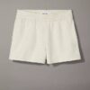 Fleece-shorts med arkivlogotyp