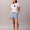Fleece-shorts med Monogram