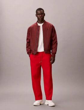 Fleece-velourbyxor med Monologo