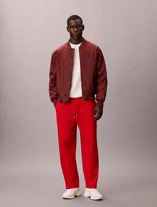 Fleece-velourbyxor med Monologo Fleece-velourbyxor med Monologo
