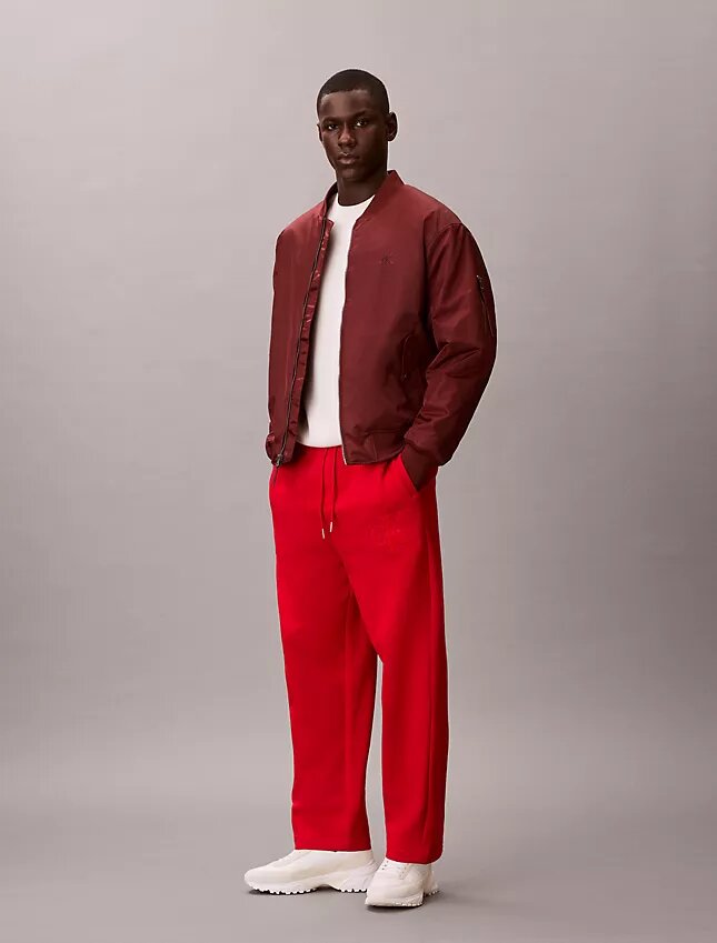 Fleece-velourbyxor med Monologo Fleece-velourbyxor med Monologo