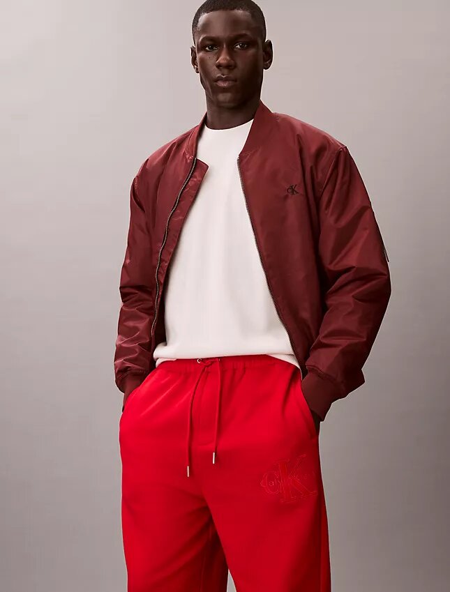 Fleece-velourbyxor med Monologo Fleece-velourbyxor med Monologo