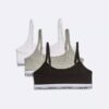 Flickor Modern Cotton Bralette i 3-pack Flickor Modern Cotton Bralette i 3-pack