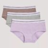 Flickor Varsity Cotton Stretch 3-pack Hipster Flickor Varsity Cotton Stretch 3-pack Hipster