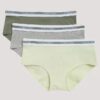 Flickor Varsity Cotton Stretch 3-pack Hipster Flickor Varsity Cotton Stretch 3-pack Hipster