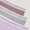 Flickor Varsity Cotton Stretch 3-pack Hipster Flickor Varsity Cotton Stretch 3-pack Hipster
