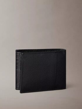 Foliepräglat logo Slim Trifold plånbok + kortfodral