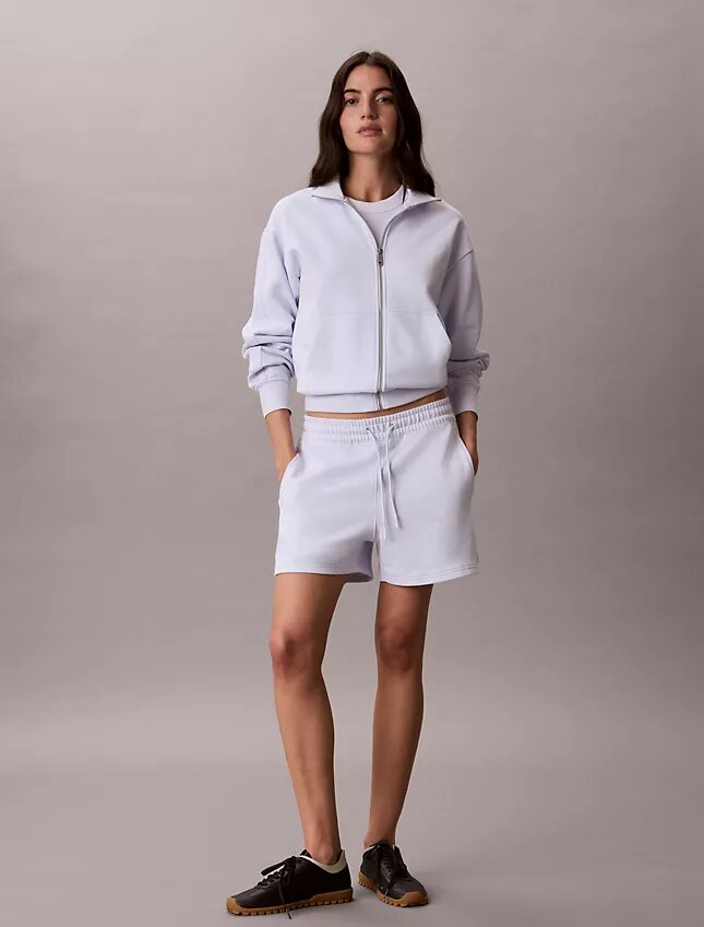 Frotteshorts med logoband Frotteshorts med logoband