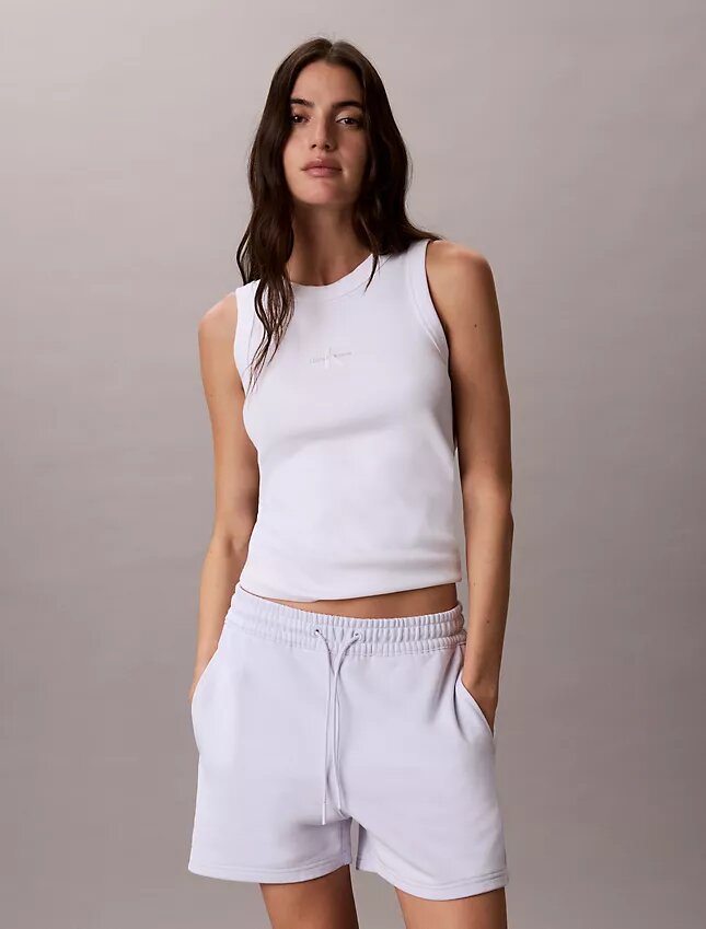 Frotteshorts med logoband Frotteshorts med logoband
