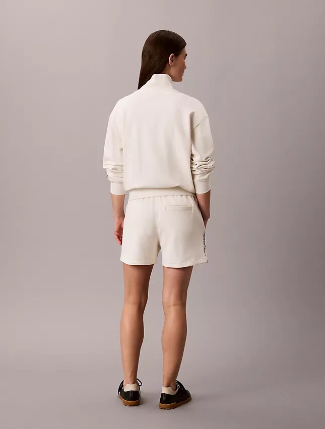 Frotteshorts med logoband Frotteshorts med logoband