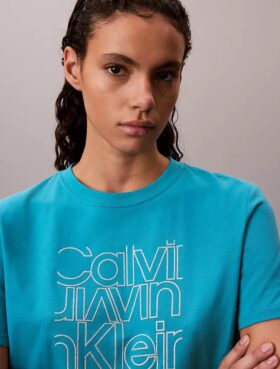 Glitterlogotyp Klassisk T-shirt