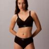 Grafisk Monogram-Bralette i Microfiber med stretch och lätt foder Grafisk Monogram-Bralette i Microfiber med stretch och lätt foder