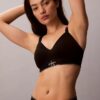 Grafisk Monogram-Bralette i Microfiber med stretch och lätt foder Grafisk Monogram-Bralette i Microfiber med stretch och lätt foder