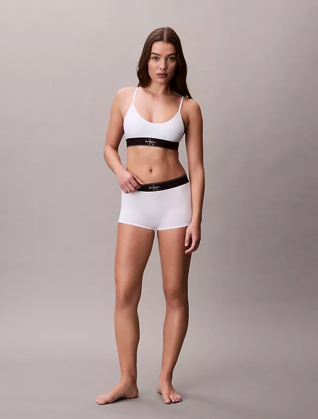 Grafisk monogram-Bralette i stretchig Microfiber Unlined Grafisk monogram-Bralette i stretchig Microfiber Unlined