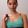 Grafisk monogram-Bralette i stretchig Microfiber Unlined