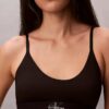 Grafisk monogram-Bralette i stretchig Microfiber Unlined