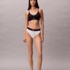 Grafisk monogram-Bralette i stretchig Microfiber Unlined