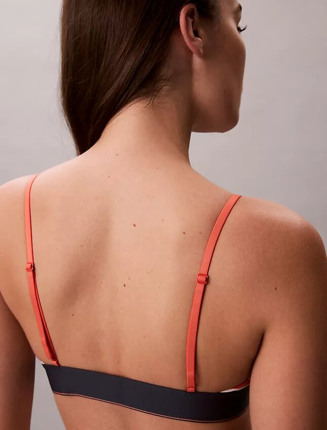 Grafisk monogram-Bralette i stretchig Microfiber Unlined Grafisk monogram-Bralette i stretchig Microfiber Unlined