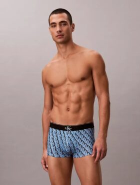 Grafisk monogram-Microfiber-stretch-Low Rise Trunk