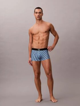 Grafisk monogram-Microfiber-stretch-Low Rise Trunk