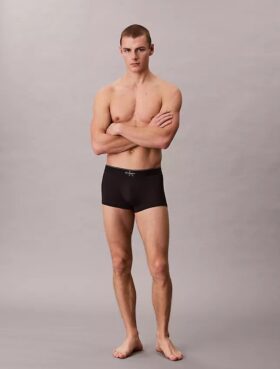 Grafisk monogram-Microfiber-stretch-Low Rise Trunk