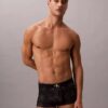 Grafisk monogram-Microfiber-stretch-Low Rise Trunk