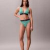 Grafisk Monogram-Microfiber, stretch, lätt fodrad triangel-Bralette Grafisk Monogram-Microfiber, stretch, lätt fodrad triangel-Bralette