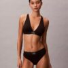 Grafisk Monogram-Microfiber, stretch, lätt fodrad triangel-Bralette Grafisk Monogram-Microfiber, stretch, lätt fodrad triangel-Bralette