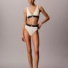 Grafisk Monogram-Microfiber, stretch, lätt fodrad triangel-Bralette Grafisk Monogram-Microfiber, stretch, lätt fodrad triangel-Bralette