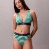 Grafisk Monogram-Microfiber, stretch, lätt fodrad triangel-Bralette Grafisk Monogram-Microfiber, stretch, lätt fodrad triangel-Bralette