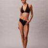 Grafisk Monogram-Microfiber, stretch, lätt fodrad triangel-Bralette Grafisk Monogram-Microfiber, stretch, lätt fodrad triangel-Bralette