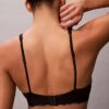 Grafisk Monogram-Microfiber, stretch, lätt fodrad triangel-Bralette Grafisk Monogram-Microfiber, stretch, lätt fodrad triangel-Bralette