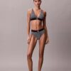Grafisk Monogram-Microfiber, stretch, lätt fodrad triangel-Bralette Grafisk Monogram-Microfiber, stretch, lätt fodrad triangel-Bralette