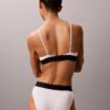 Grafisk Monogram-Microfiber, stretch, lätt fodrad triangel-Bralette Grafisk Monogram-Microfiber, stretch, lätt fodrad triangel-Bralette