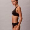 Grafisk Monogram-Microfiber, stretch, lätt fodrad triangel-Bralette Grafisk Monogram-Microfiber, stretch, lätt fodrad triangel-Bralette