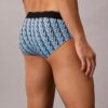 Grafisk monogram-stretchkalsong i mikrofiber