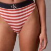 Grafisk monogram-Thong i stretchig Microfiber Grafisk monogram-Thong i stretchig Microfiber