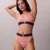 Grafisk monogram-Thong i stretchig Microfiber Grafisk monogram-Thong i stretchig Microfiber