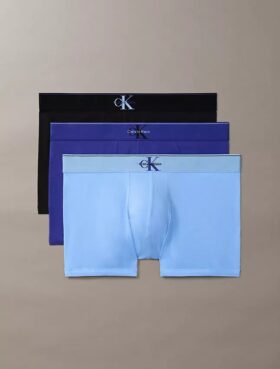 Grafisk Monogram-Trunk i Cotton Stretch, 3-pack Grafisk Monogram-Trunk i Cotton Stretch, 3-pack