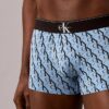 Grafisk Monogram-Trunk i Cotton Stretch, 3-pack