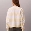 Henley-tröja med varsity-ränder