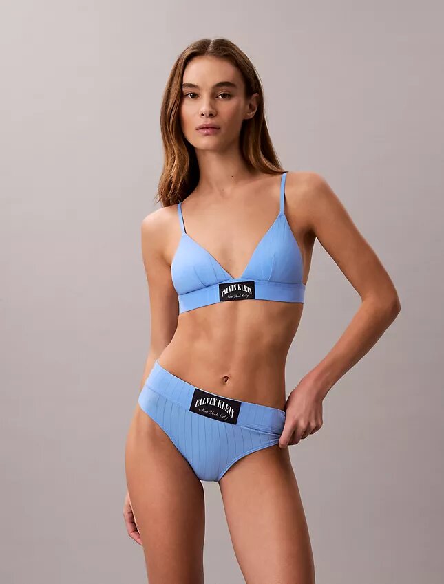 Heritage Classic Cotton Stretch lätt fodrad triangel-Bralette Heritage Classic Cotton Stretch lätt fodrad triangel-Bralette